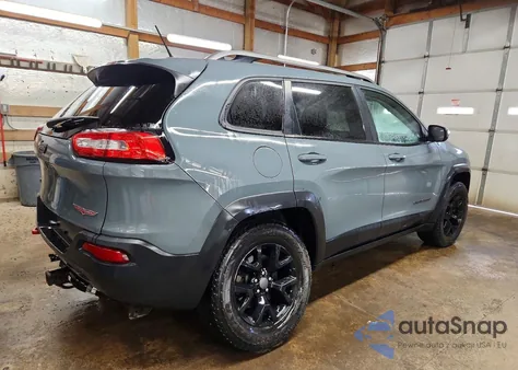 2015 Jeep Cherokee Trailhawk z USA, uszkodzony, nr VIN 1C4PJMBS7FW699263